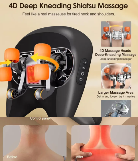 Neck & Shoulder Massage Pillow