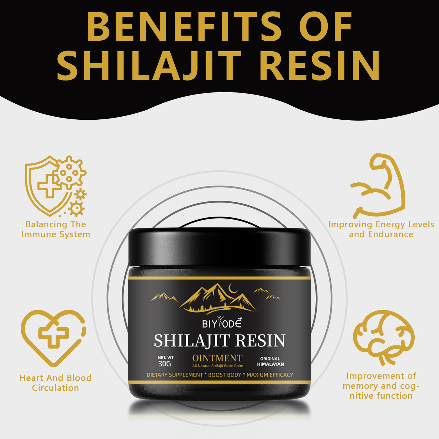 30g Natural Pure Shilajit Resin